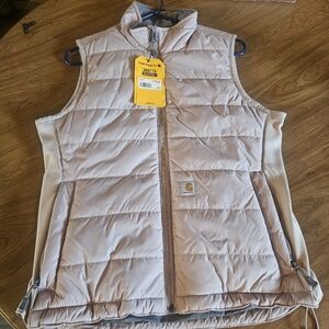 Carhartt Rose/Beige Insulated Vest